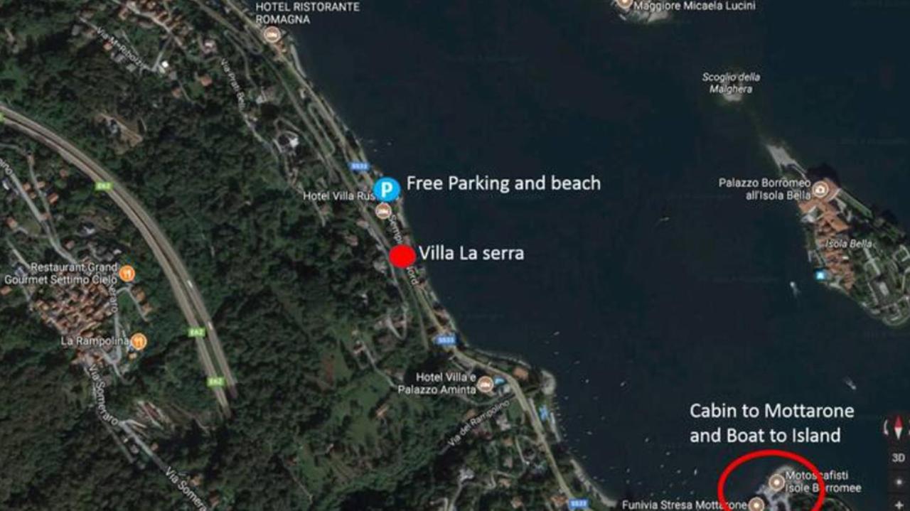 Villa La Serra Baveno Luaran gambar